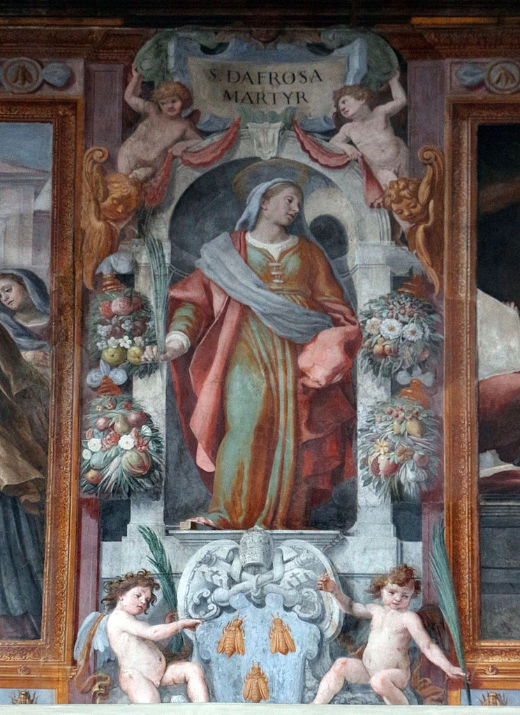 Chiesa di Santa Bibiana, Roma - Santa Dafrosa